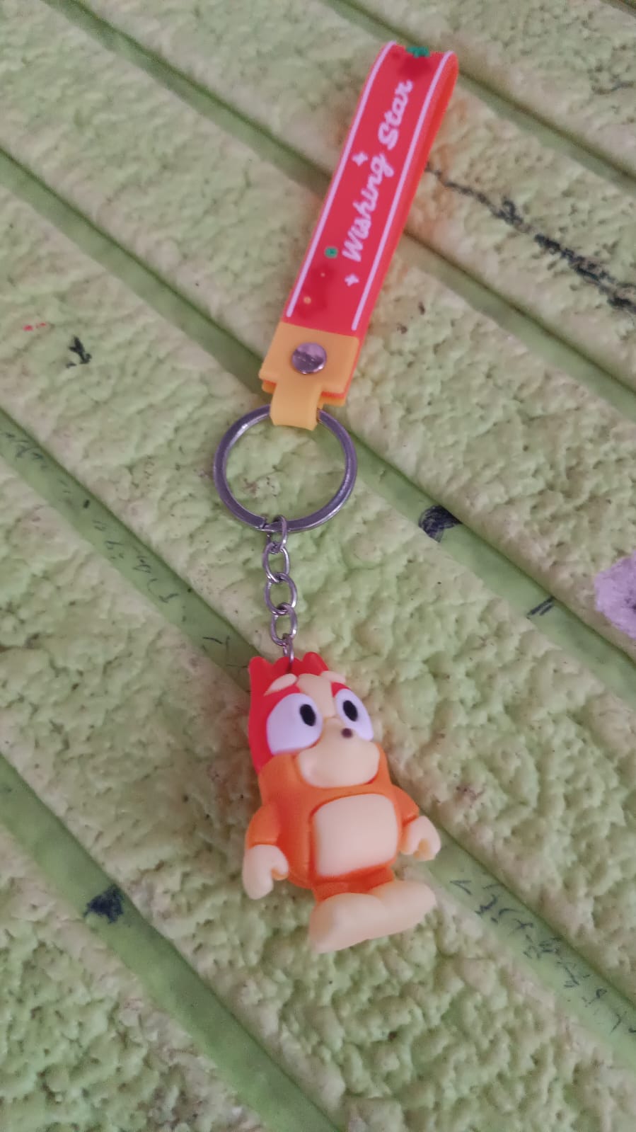 Cute Cartoon Silicone 3D Key Chain with Metal Hook & Strap (Pack of 1) Cute Cartoon Silicone 3D Key Chain with Metal Hook & Strap (Pack of 1)